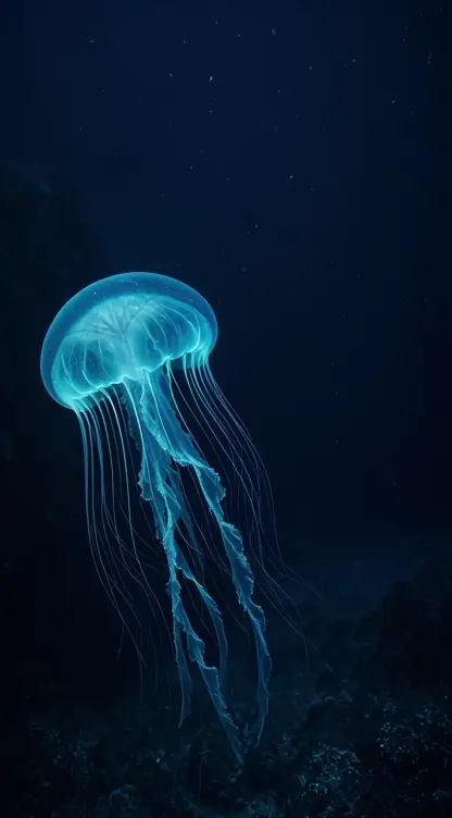 Treibendes Licht